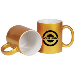 Gold Ceramic Mugs 175 hover tezkargift