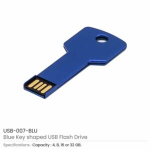 Blue Key Shaped USB 007 BLU 600x600 1