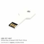 White Key Shaped USB 007 WHT 600x600 1